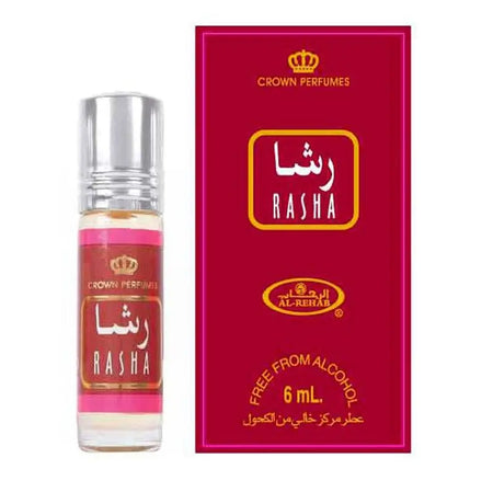 Rasha Concentrated Perfume Oil 6ml Al Rehab-almanaar Islamic Store