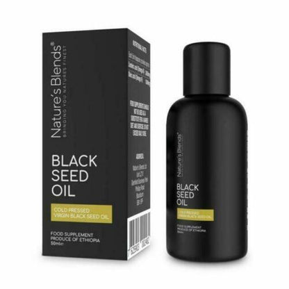 Raw Virgin cold pressed Ethiopian Black Seed Oil Non GMO (100ml) by Nature's Blends-almanaar Islamic Store