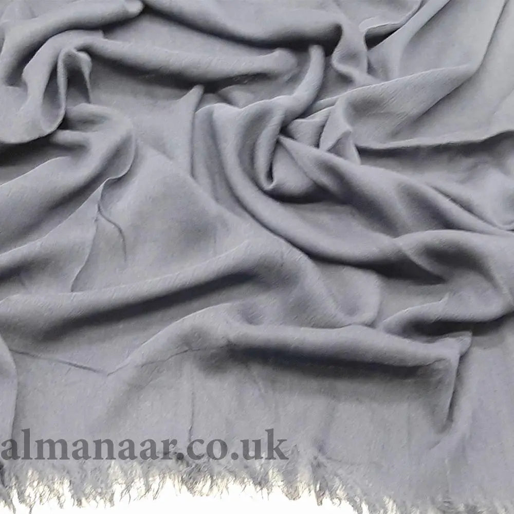 Rayon Hijab - Light Grey-almanaar Islamic Store