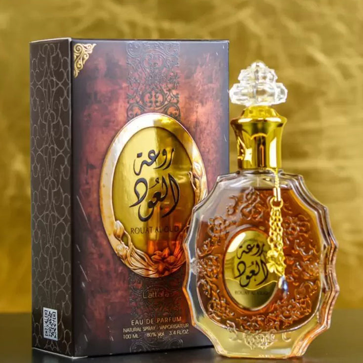 Rouat Al Oud Eau De Parfum 100ml Lattafa-almanaar Islamic Store