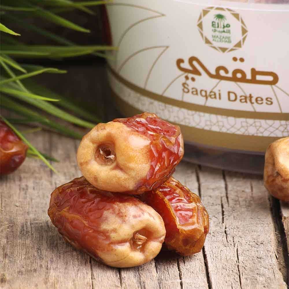 Sagai Dates With Almond from Saudi Arabia 300g-almanaar Islamic Store