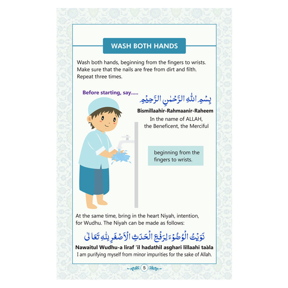 Salat for Children – Boys (With Colour Illustrations)-almanaar Islamic Store