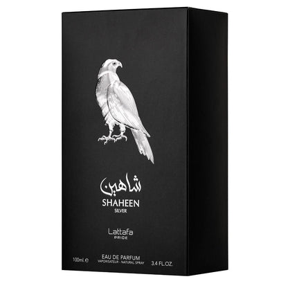 Shaheen Silver Eau De Parfum 100ml Lattafa Pride-almanaar Islamic Store