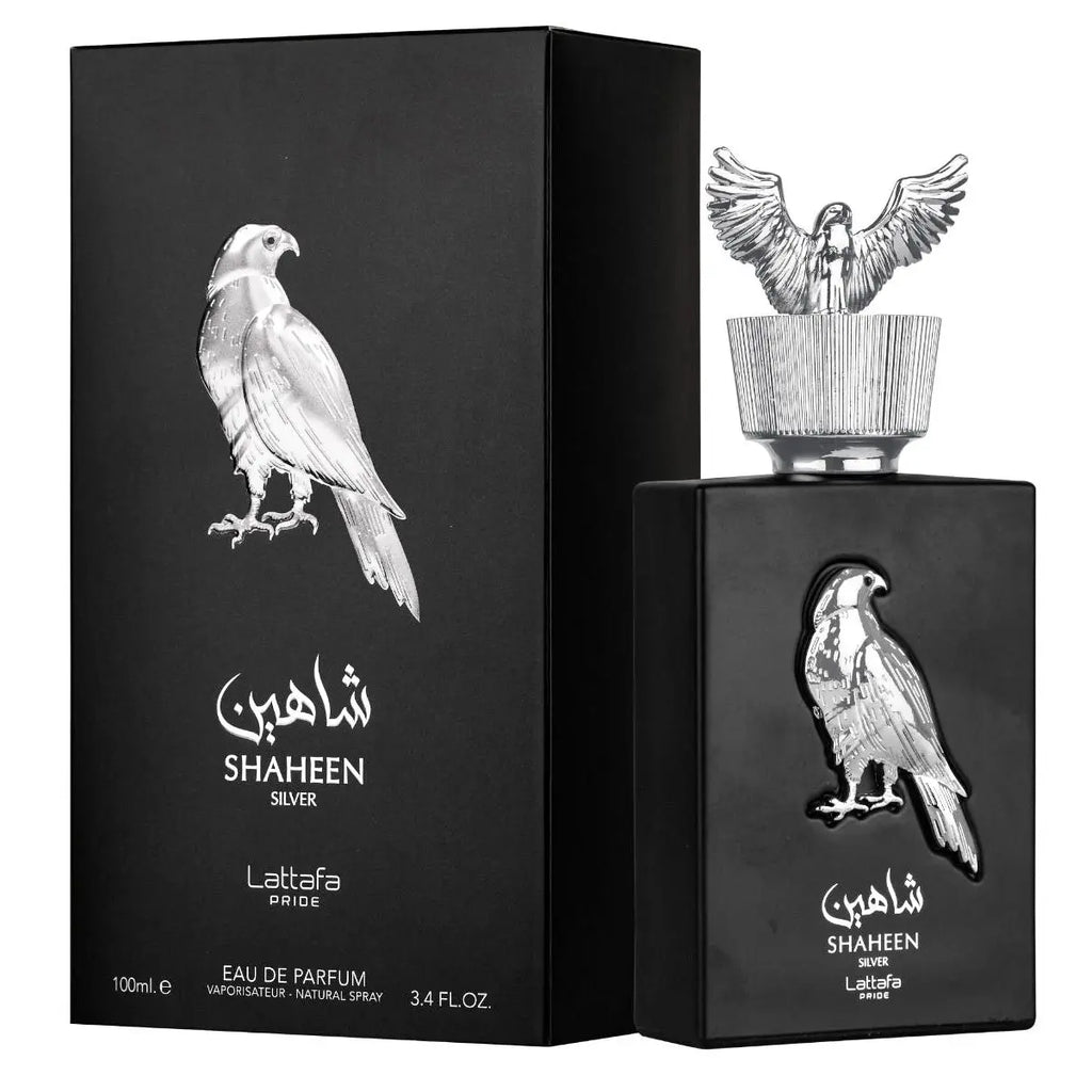 Shaheen Silver Eau De Parfum 100ml Lattafa Pride-almanaar Islamic Store