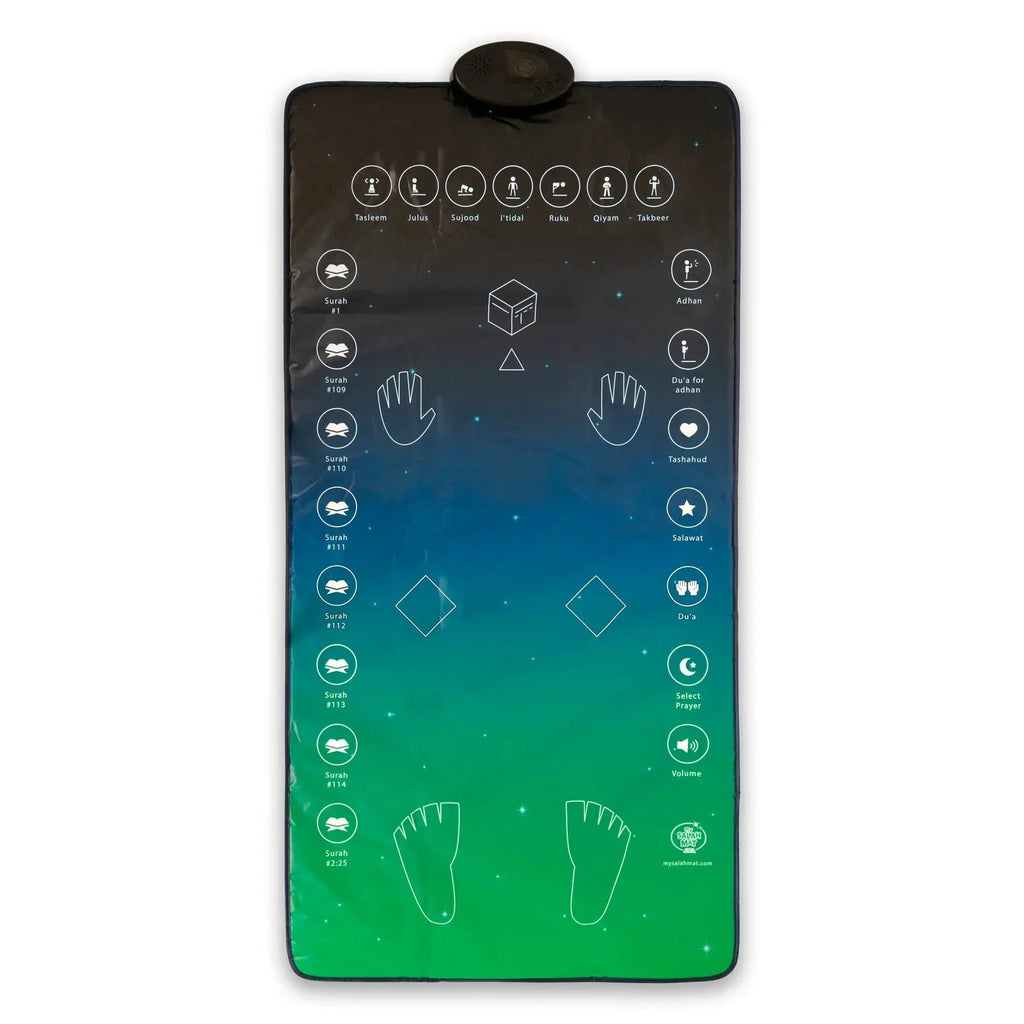 My Salah Mat Smart Interactive Adult Prayer Mat - Learn To Pray Connect With Allah Learn Salah-almanaar Islamic Store