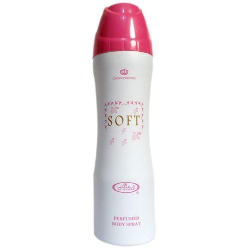 Soft Deodorant Body Spray 200ml Al Rehab-almanaar Islamic Store