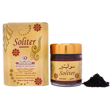 Soliter Bukhoor 50g By Banafa For Oud - almanaar Islamic Store