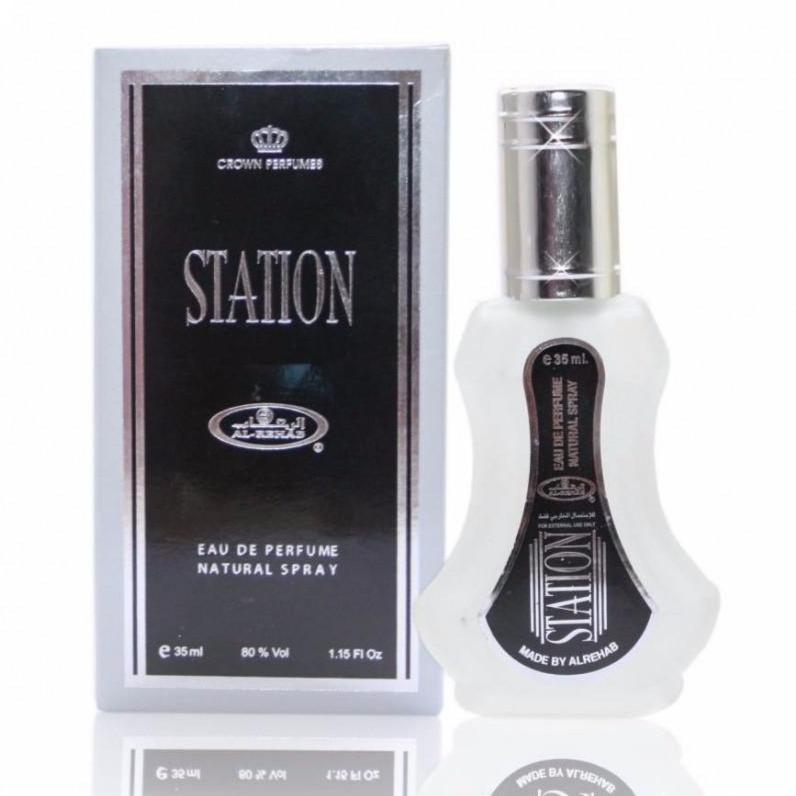 Station Perfume Spray 35ml  By Al Rehab-almanaar Islamic Store