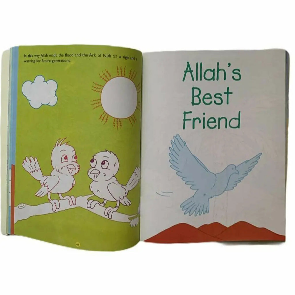 Stories from the Quran Big Colouring Book-almanaar Islamic Store