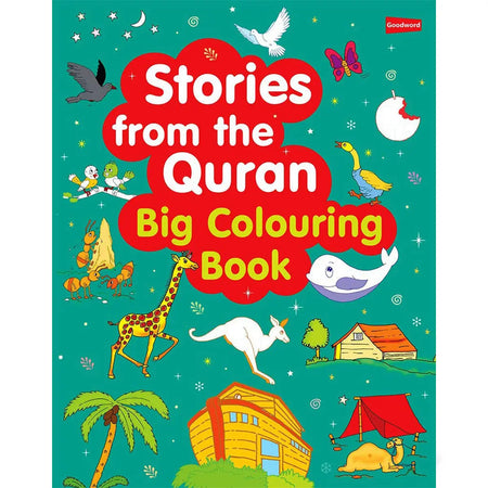 Stories from the Quran Big Colouring Book-almanaar Islamic Store