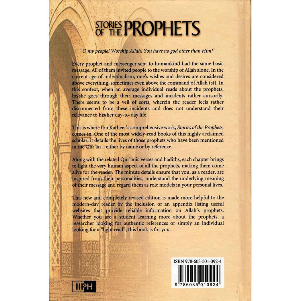 Stories Of The Prophets Daruss-almanaar Islamic Store