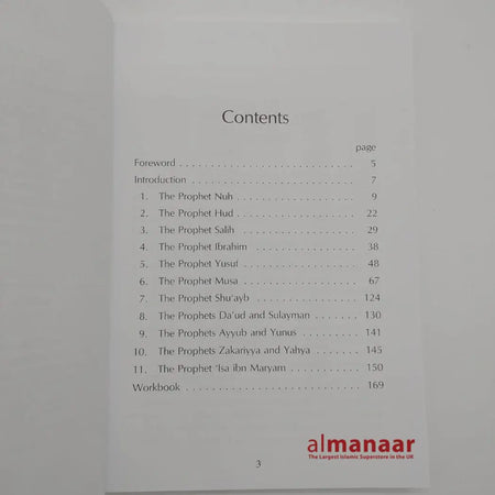 Stories Of The Prophets-almanaar Islamic Store