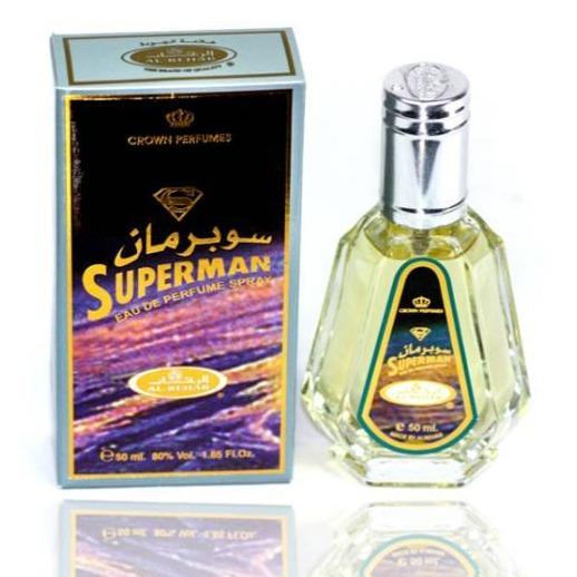 Superman Perfume Spray 50ml By Al Rehab-almanaar Islamic Store