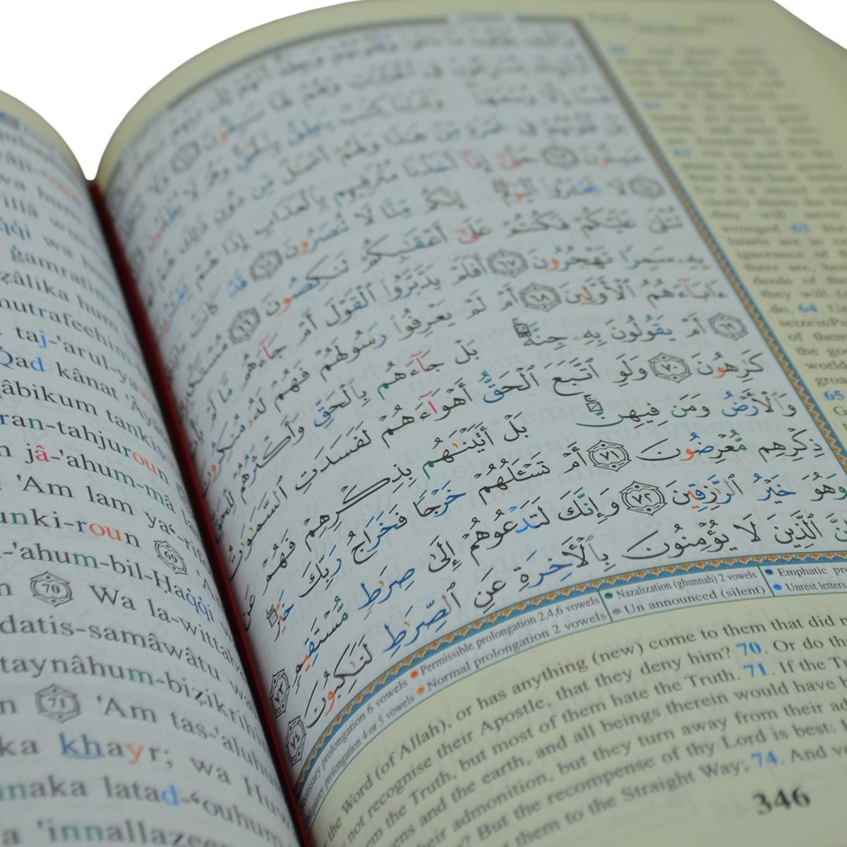 Tajweed Qur'an with English Translation and Transliteration - Original Print-almanaar Islamic Store