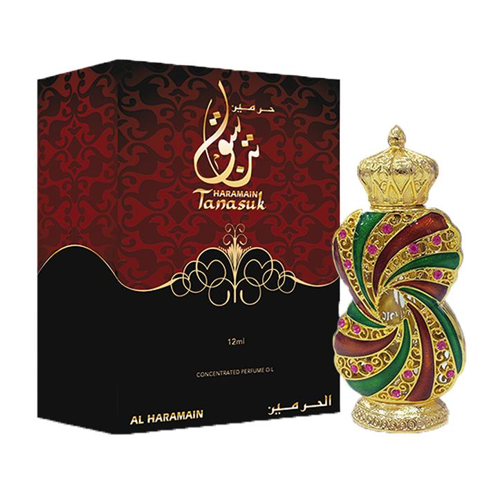 Tanasuk Concentrated Perfume Oil 12ml Al Haramain-almanaar Islamic Store