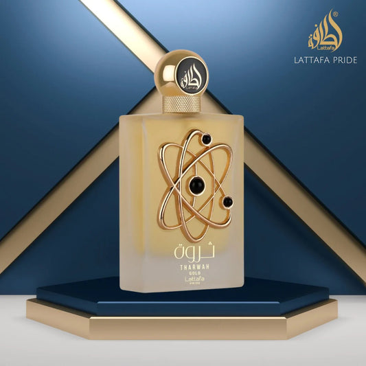 Tharwah Gold Eau De Parfum 100ml Lattafa Pride-almanaar Islamic Store