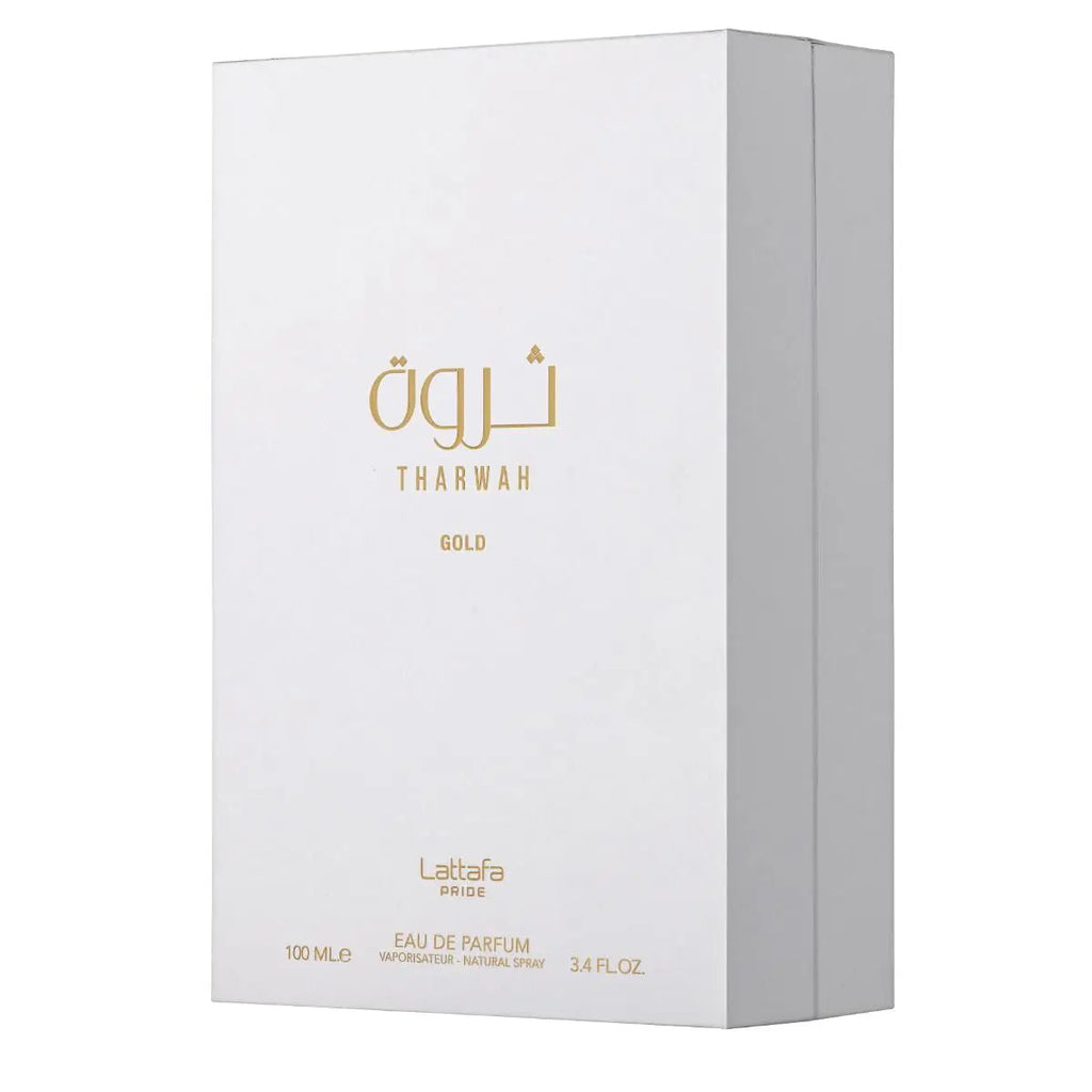 Tharwah Gold Eau De Parfum 100ml Lattafa Pride-almanaar Islamic Store