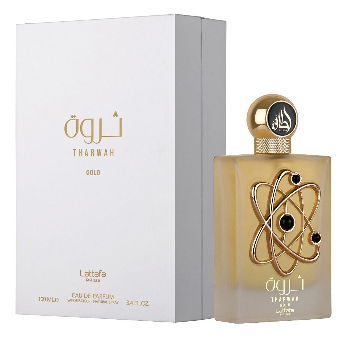Tharwah Gold Eau De Parfum 100ml Lattafa Pride-almanaar Islamic Store
