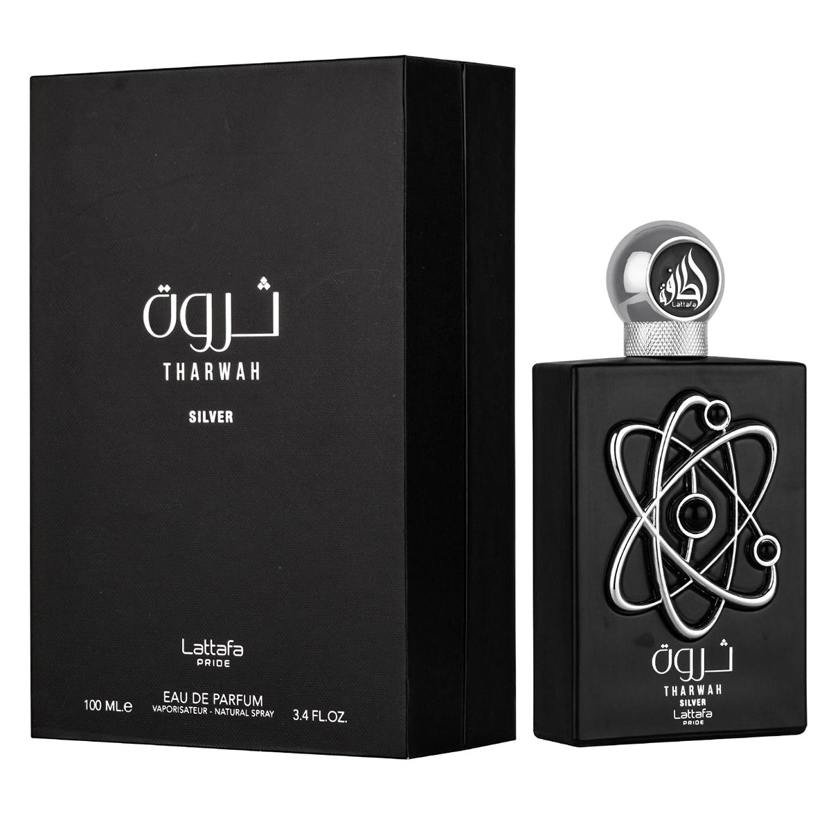 Tharwah Silver Eau De Parfum 100ml Lattafa Pride-almanaar Islamic Store