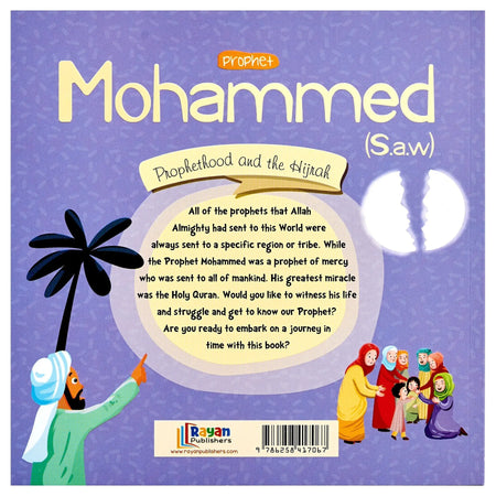 The Messengers of Allah - Prophet Mohammed (s.a.w.) 2 Books Set for Children (Stories, Activities, Glossary, Q&A)-almanaar Islamic Store