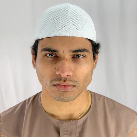 Turkish Knitted Prayer Hat-almanaar Islamic Store