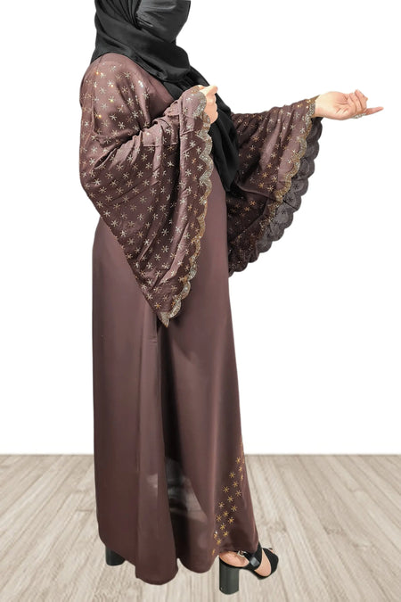 Umbrella Sleeves Star Balloon Premium Abaya-almanaar Islamic Store