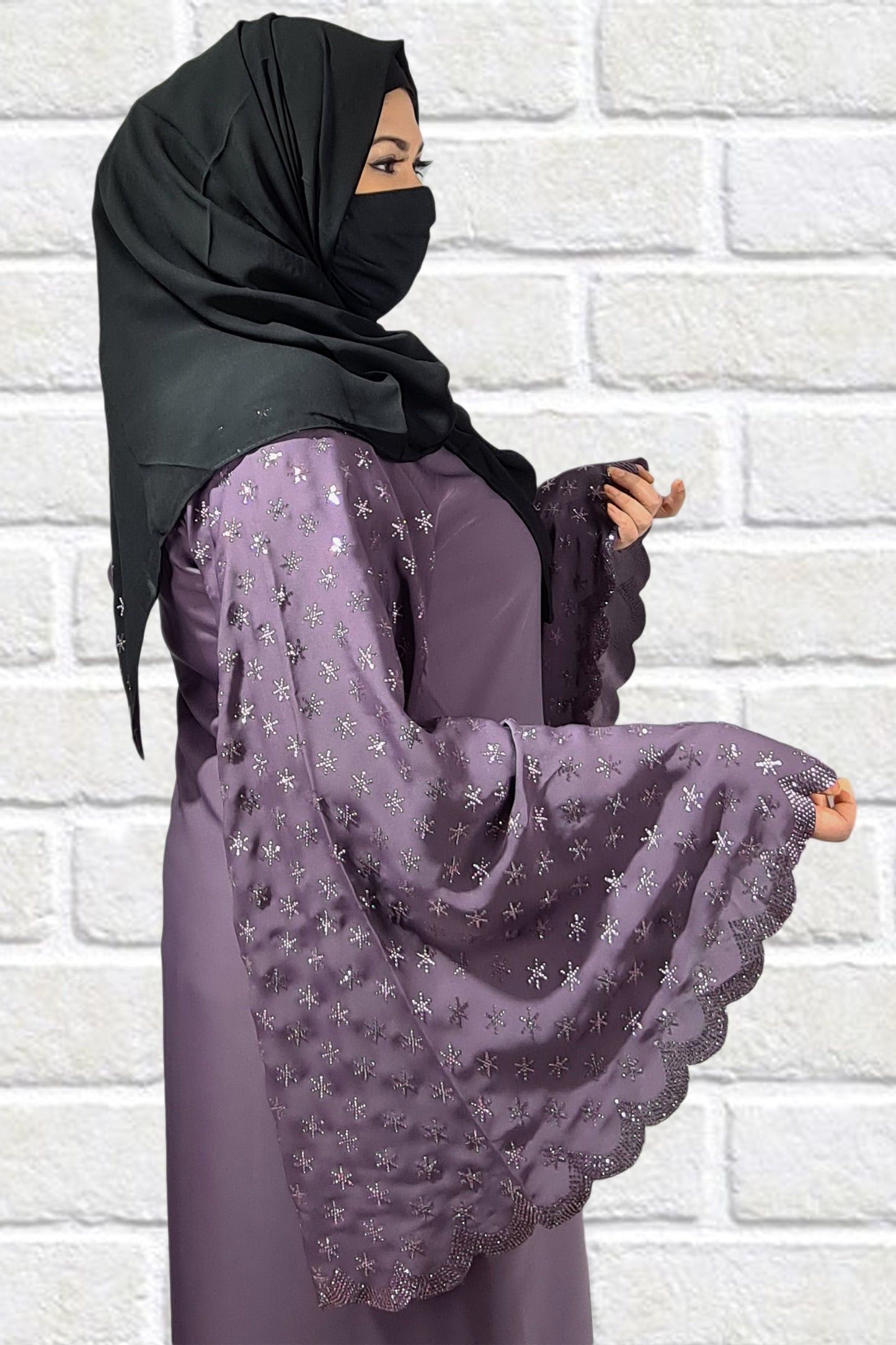 Umbrella Sleeves Star Balloon Premium Abaya-almanaar Islamic Store