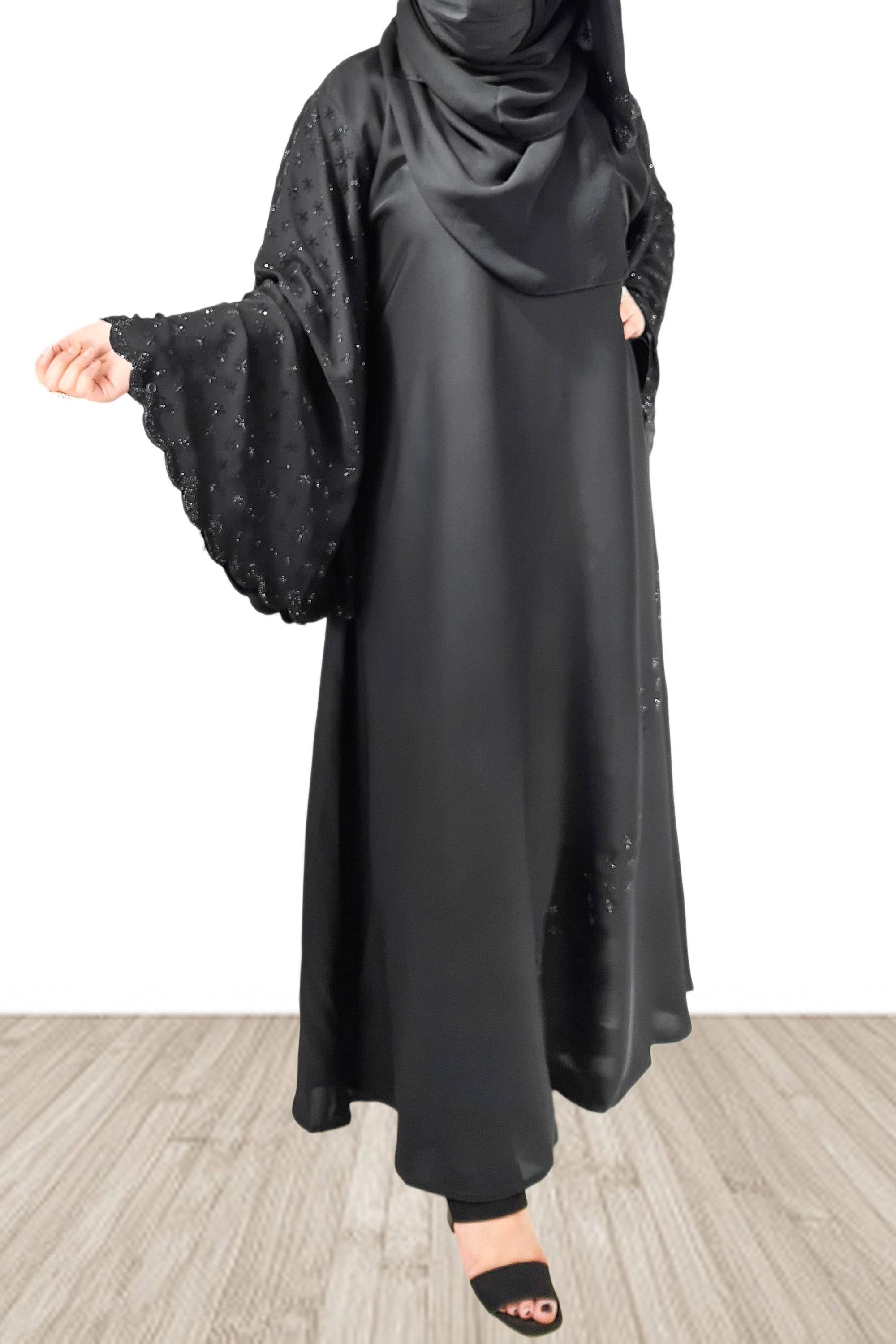 Umbrella Sleeves Star Balloon Premium Abaya-almanaar Islamic Store