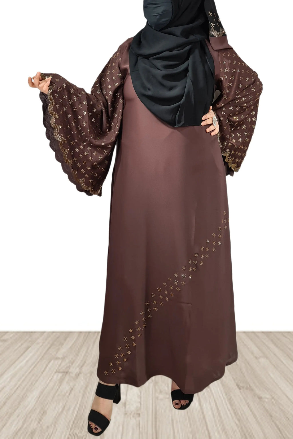 Umbrella Sleeves Star Balloon Premium Abaya-almanaar Islamic Store