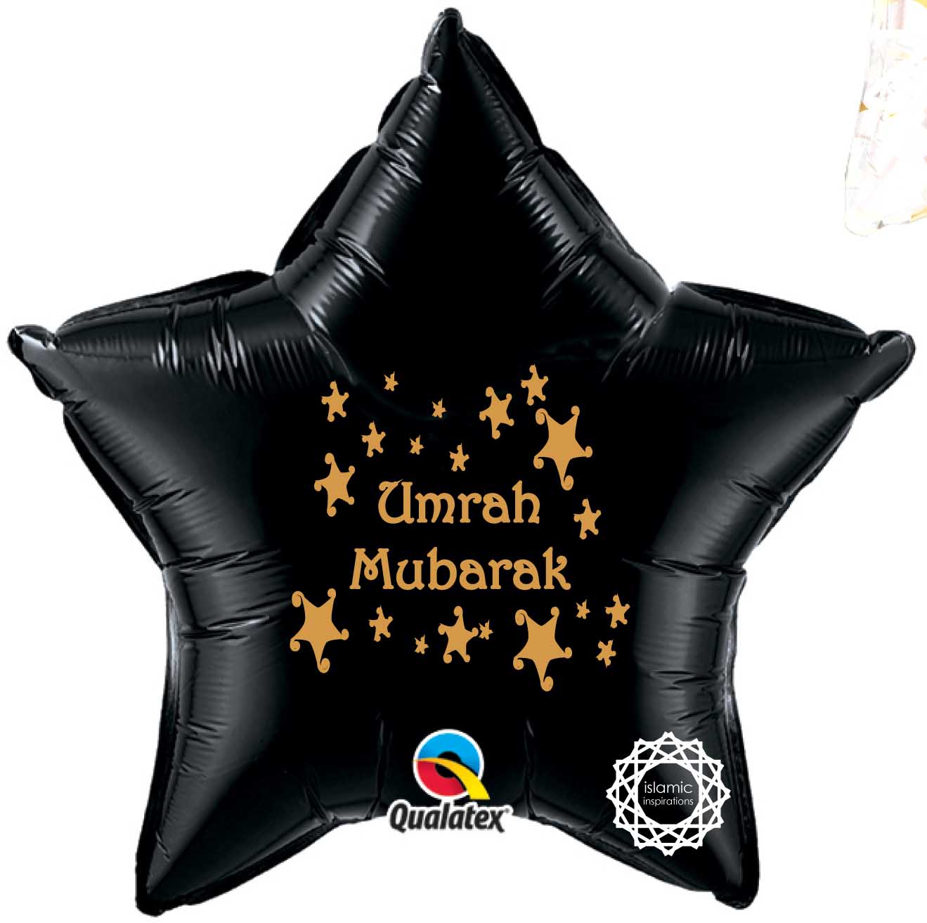 Umrah Mubarak Foil Balloon - Available In Different Colours-almanaar Islamic Store