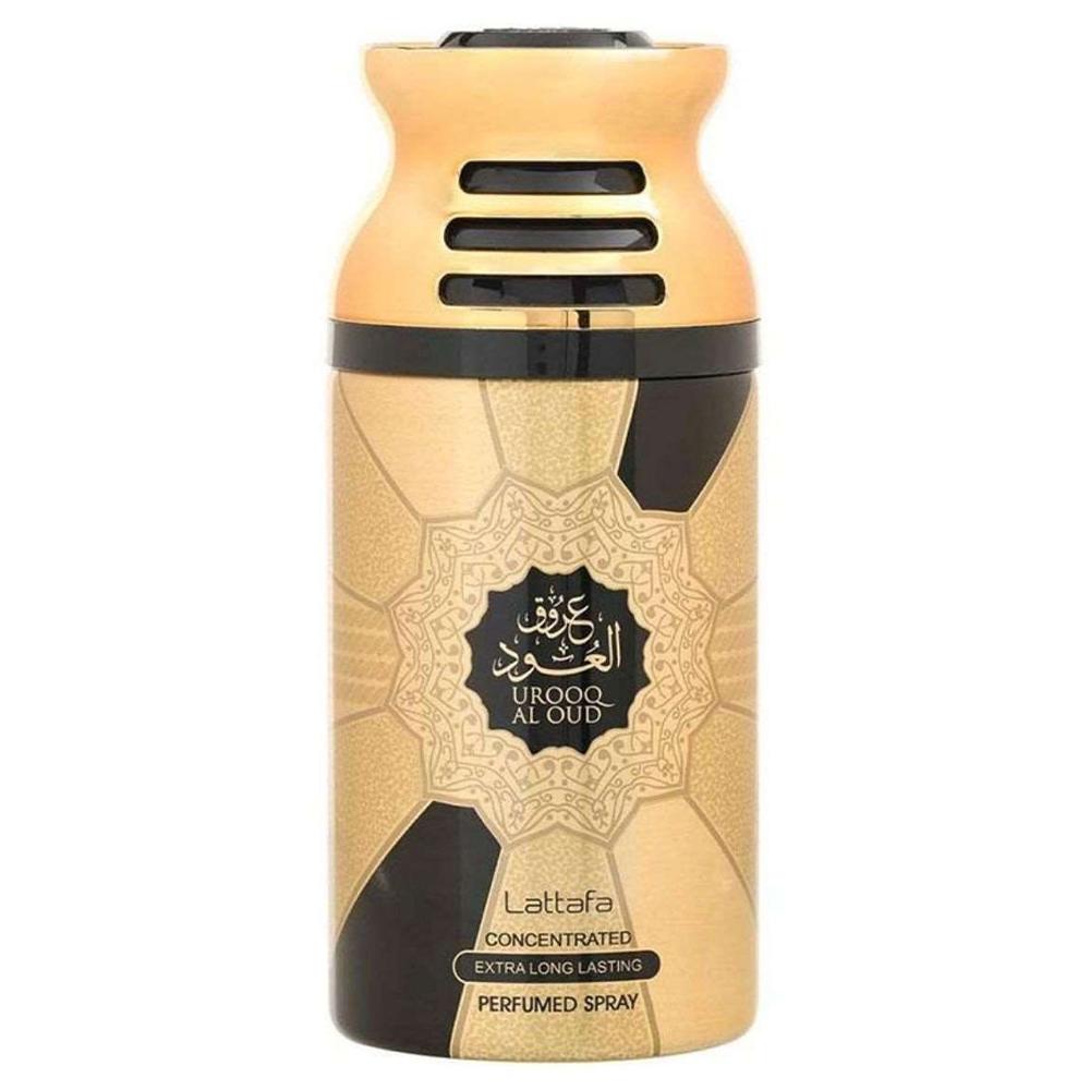 Urooq Al Oud Perfumed Body Spray 250ml Lattafa-almanaar Islamic Store