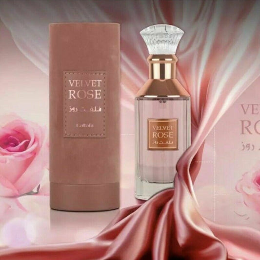Velvet Rose Eau de Parfum 100ml Lattafa-almanaar Islamic Store