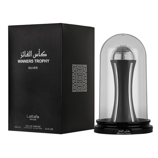 Winners Trophy Silver Eau De Parfum 100ml Lattafa Pride-almanaar Islamic Store