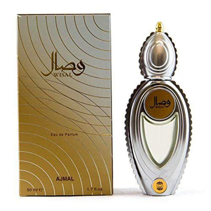 Wisal (Silver) Eau de Parfum 50ml Ajmal-almanaar Islamic Store