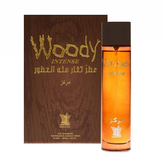 Woody Intense Eau De Parfum 100ml Arabian Oud-almanaar Islamic Store